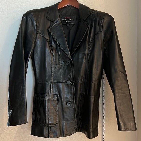 Leather Blazer - Picture 3 of 9
